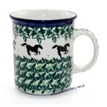 Kubek klasyczny 0,3L II Gatunek dek. Konie